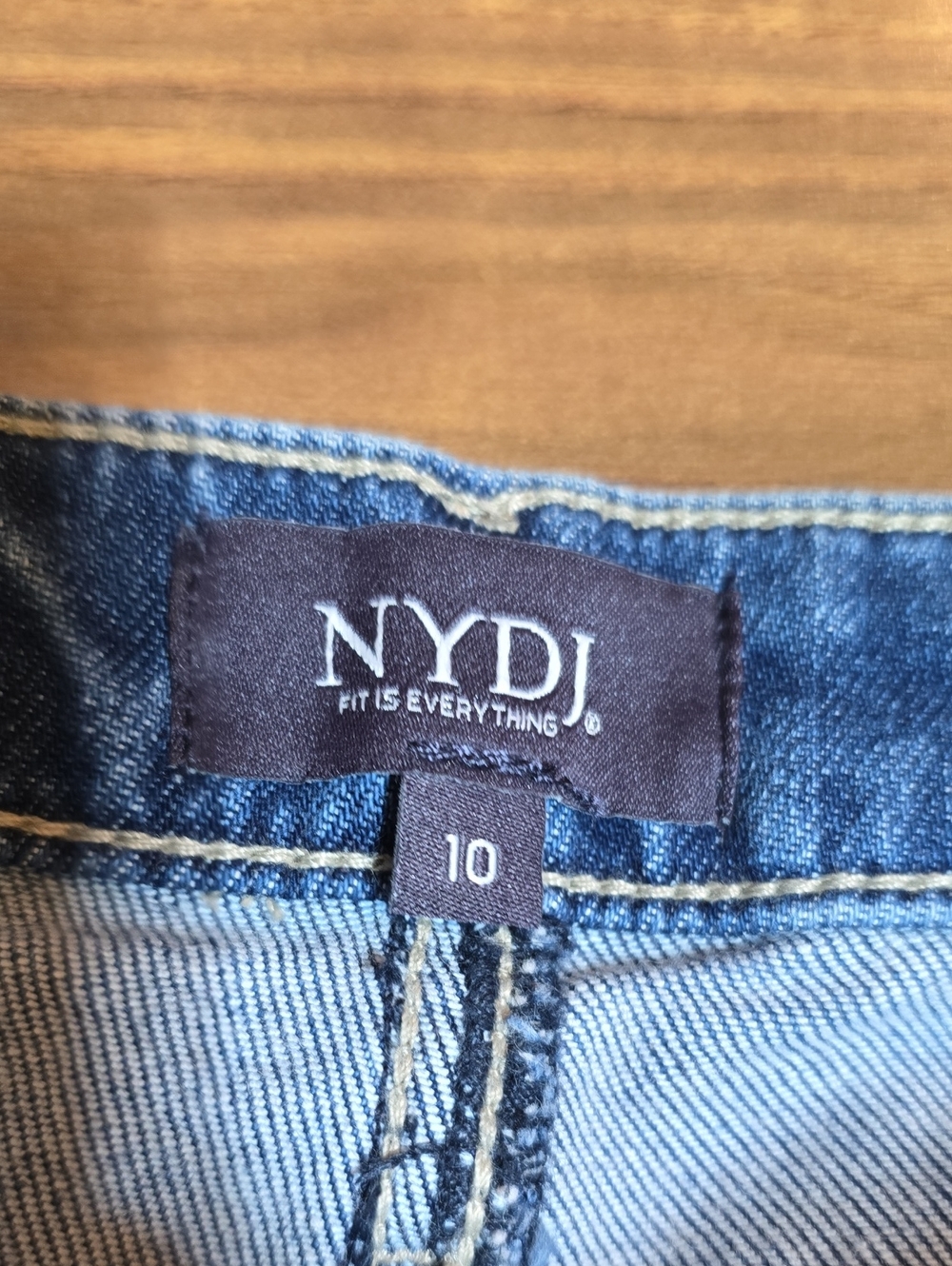 NYDJ Teresa Wide Leg Jeans - Romantic Indigo - Picture 5 of 16